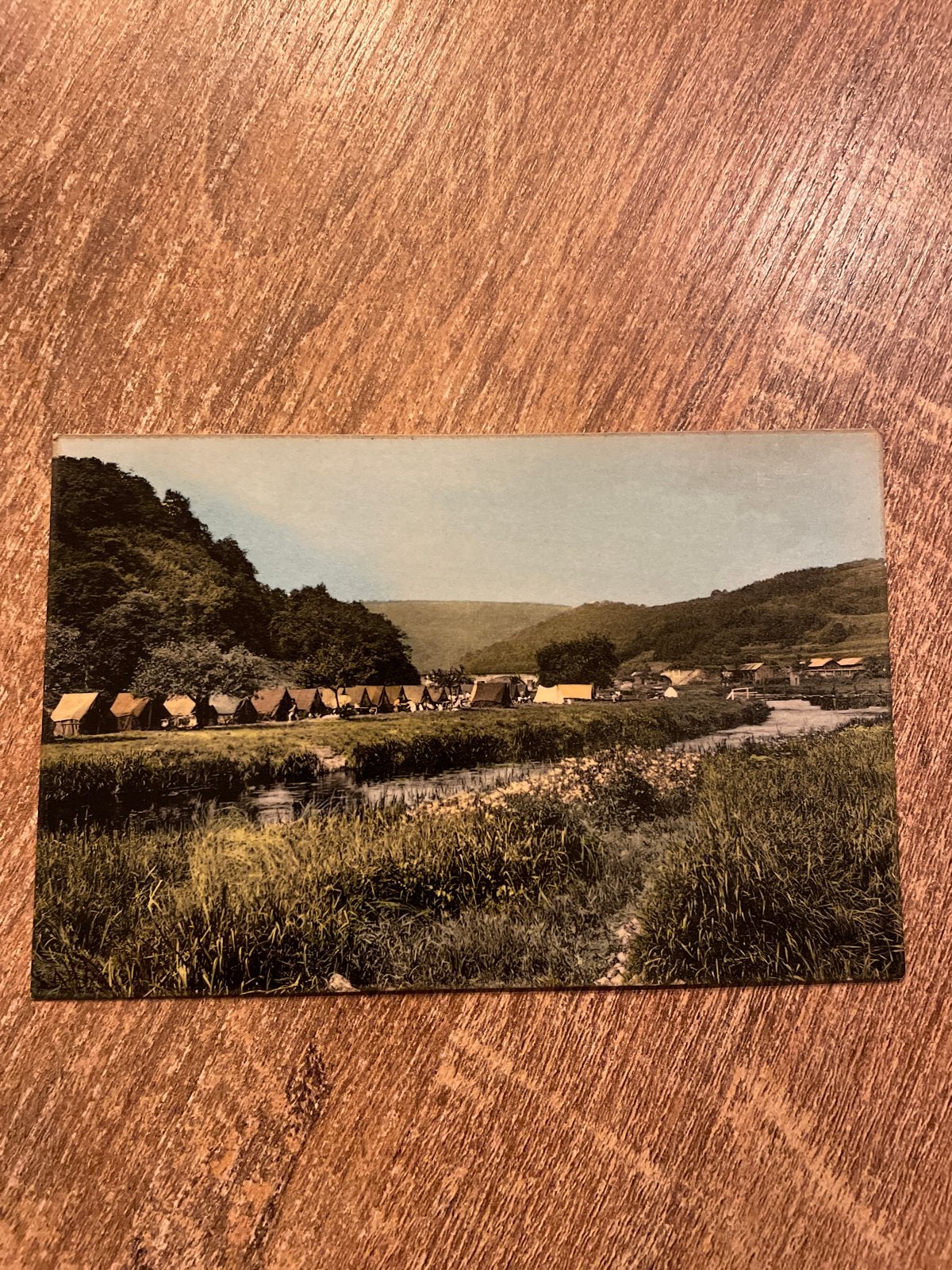Oude ansichtkaart Bohan s/Semois - Camping La Besace, Verzamelen, Ophalen of Verzenden, Gelopen
