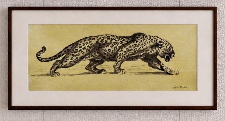 Aquarel schilderij+certificaat van echtheid, Ophalen of Verzenden