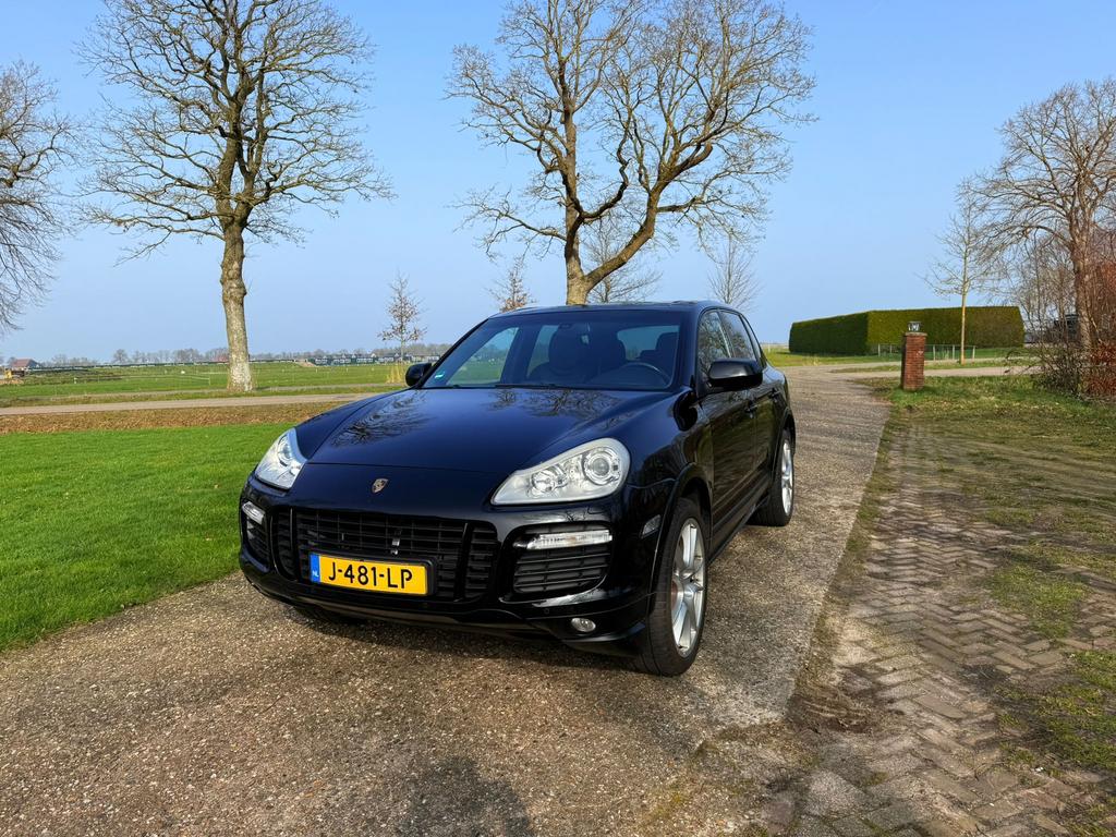 Porsche Cayenne GTS V8 2009 Zwart zeer goed onderhouden, Auto's, Porsche, Automaat, 2220 kg, Alcantara, Zwart