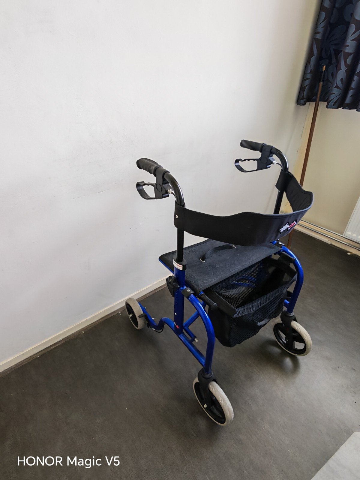 Rollator top, Ophalen