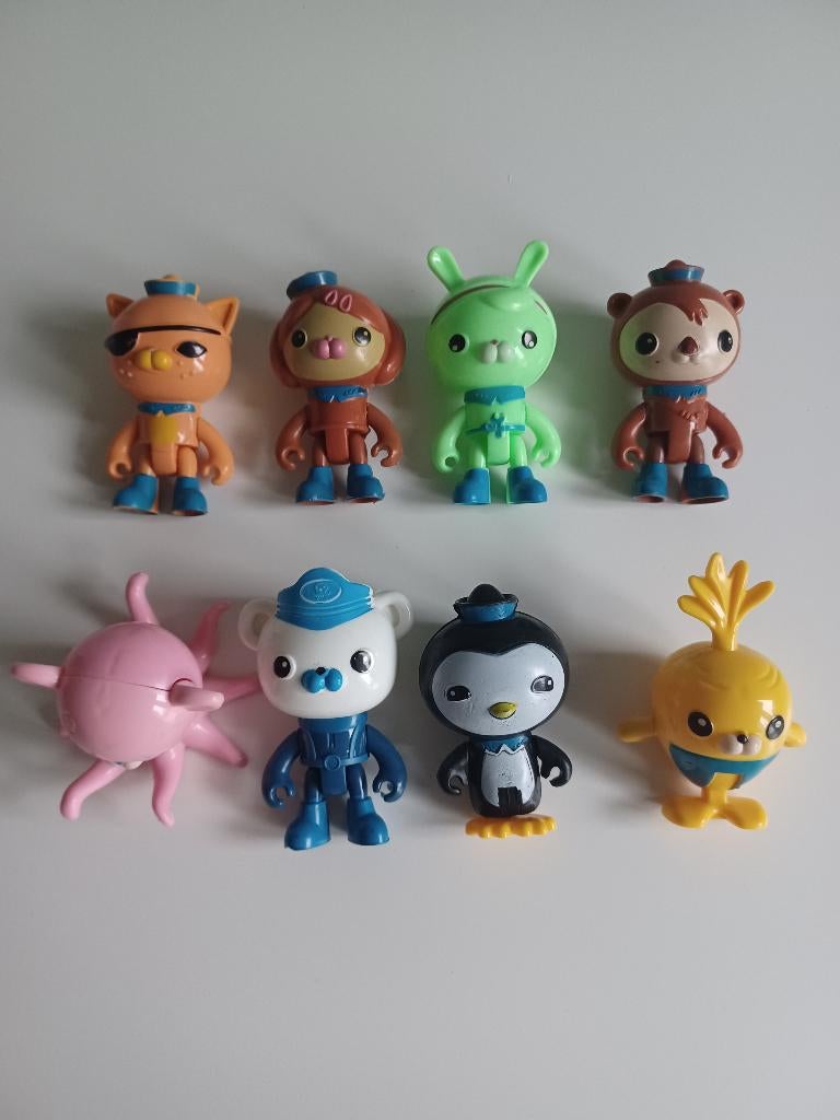 The Octonauts figuren Nieuw - 8 stuks, Kinderen en Baby's, Speelgoed | Actiefiguren, Nieuw, Verzenden