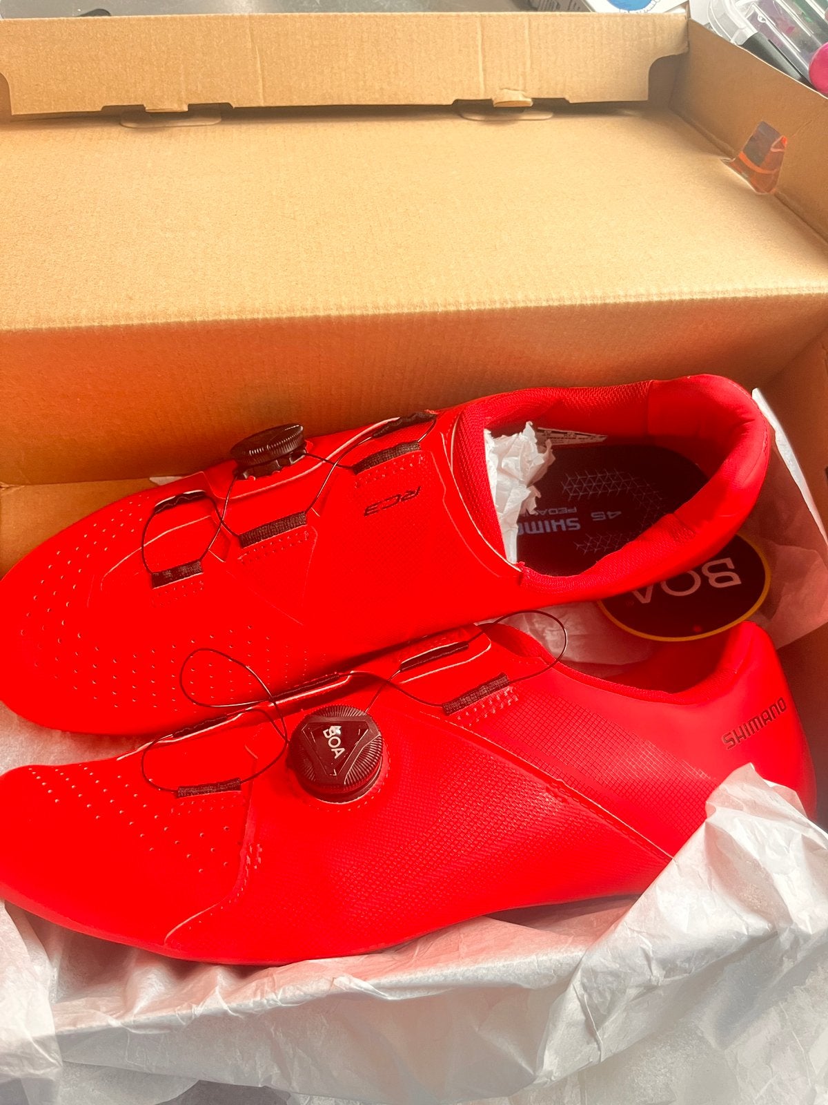 Nieuw Shimano fiets schoen maat 45 SPD-SL, Ophalen of Verzenden, Nieuw, Schoenen