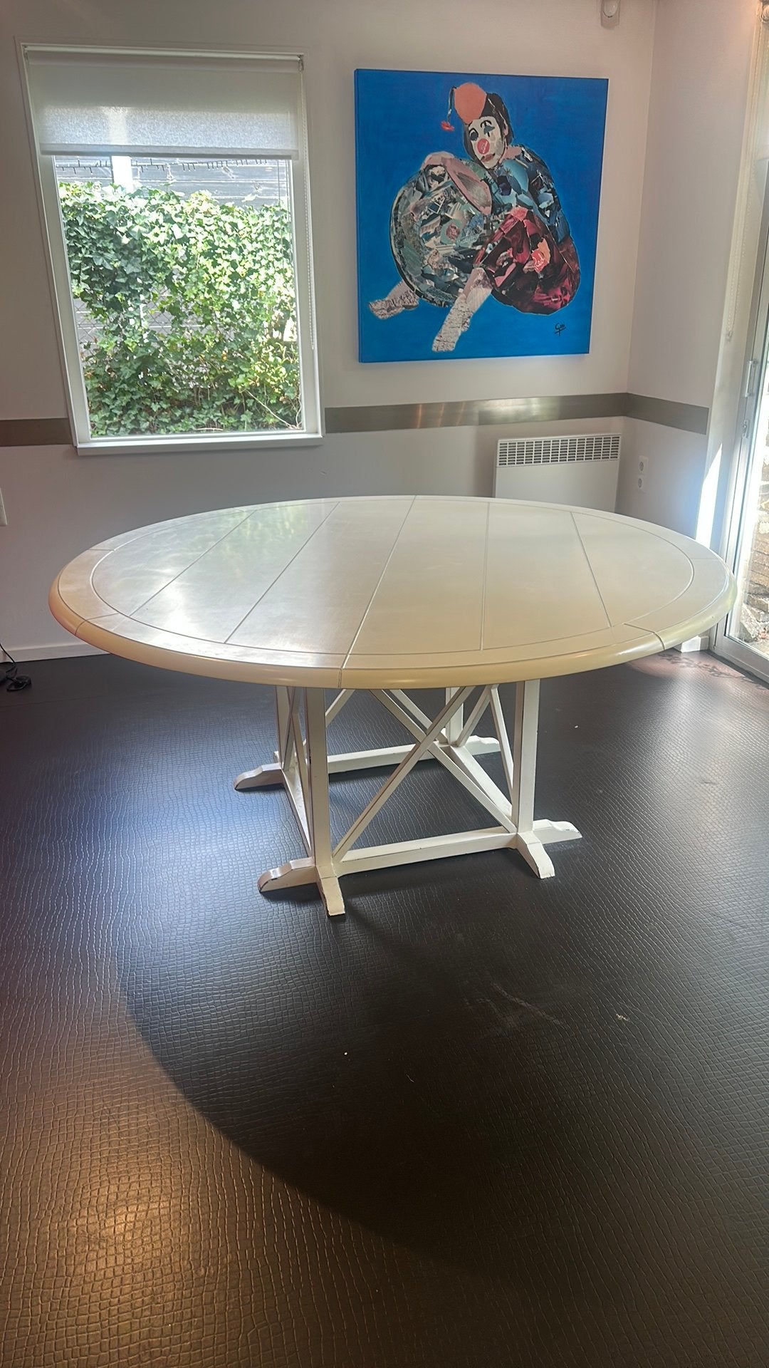 Tafel hout gebroken wit, Ophalen, Gebruikt, Ralph Lauren, 150 tot 200 cm