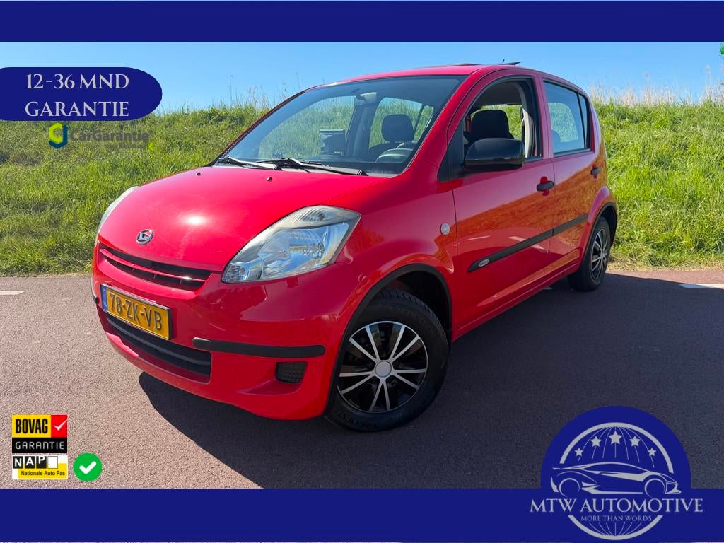 Daihatsu Sirion 2 1.0-12V PREMIUM UITVOERING / APPLE CARPLAY, Voorwielaandrijving, Stof, Gebruikt, Bedrijf