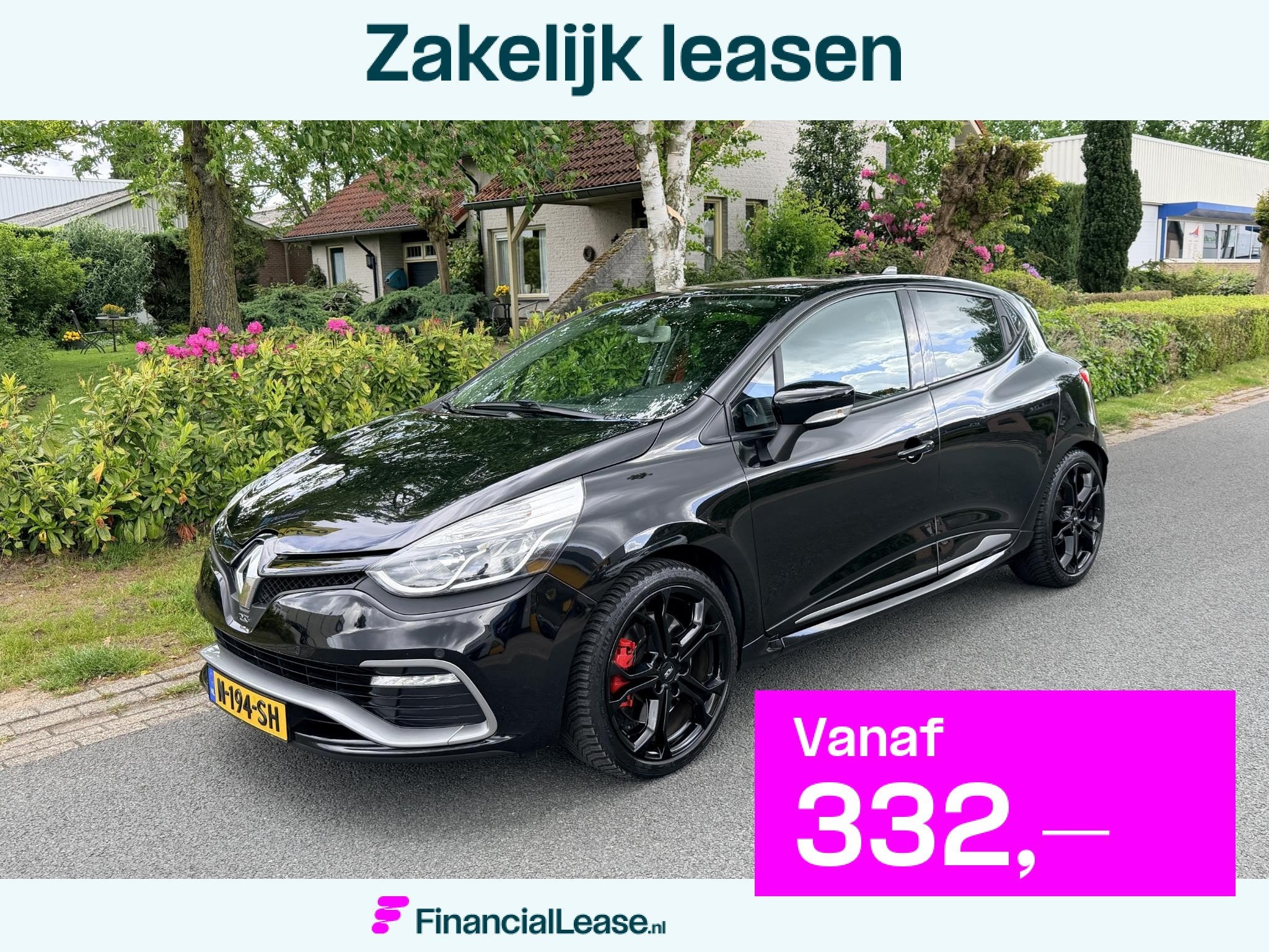 Renault Clio 1.6 RS CUP 200PK Automaat•Navi•Camera, Gebruikt, Euro 6, 4 cilinders, Zwart
