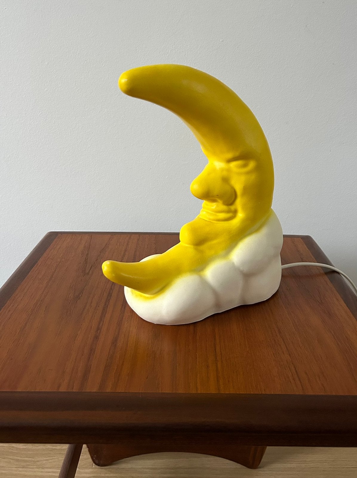 Vintage Heico maanlamp / maan op wolk | Jaren '80/'90, Kinderlamp, Ophalen of Verzenden, Zo goed als nieuw, Design