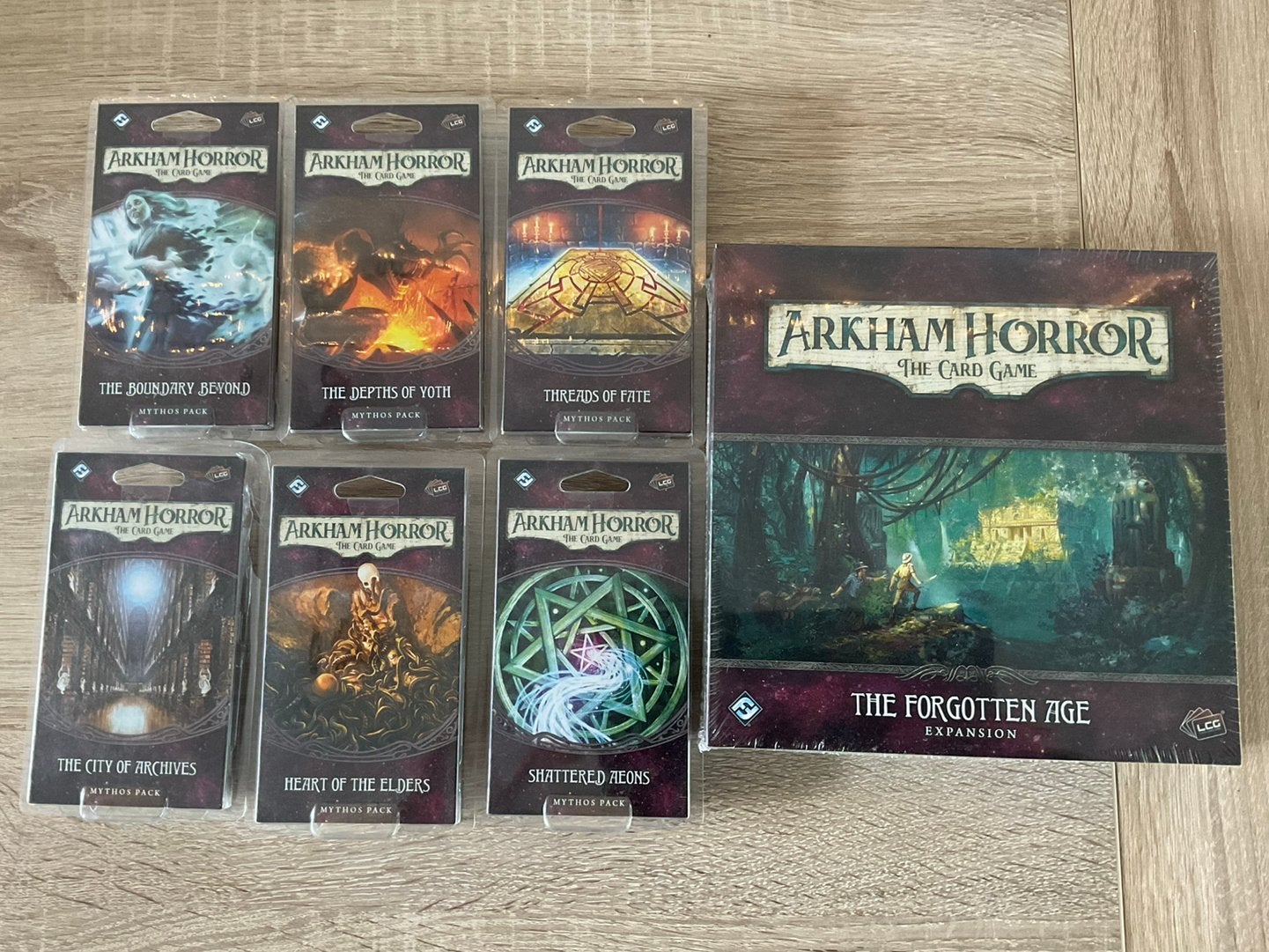 Arkham Horror LCG Card Game The Forgotten Age Complete Cycle, Ophalen of Verzenden, Nieuw