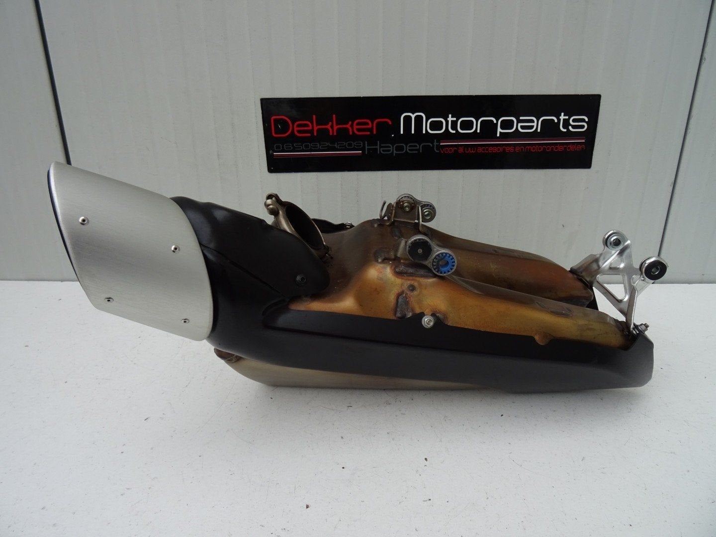 Originele Uitlaat / Demper Ducati Streetfighter V2 2022-2024, Motoren, Onderdelen | Ducati, Gebruikt, -, -, Ophalen of Verzenden