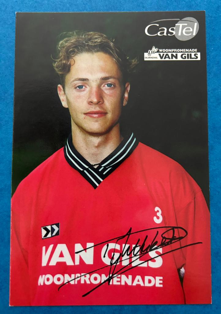 Hubert Dijk - Spelerskaart, Verzamelen, Sportartikelen en Voetbal, Verzenden, Zo goed als nieuw, Overige binnenlandse clubs, Spelerskaart