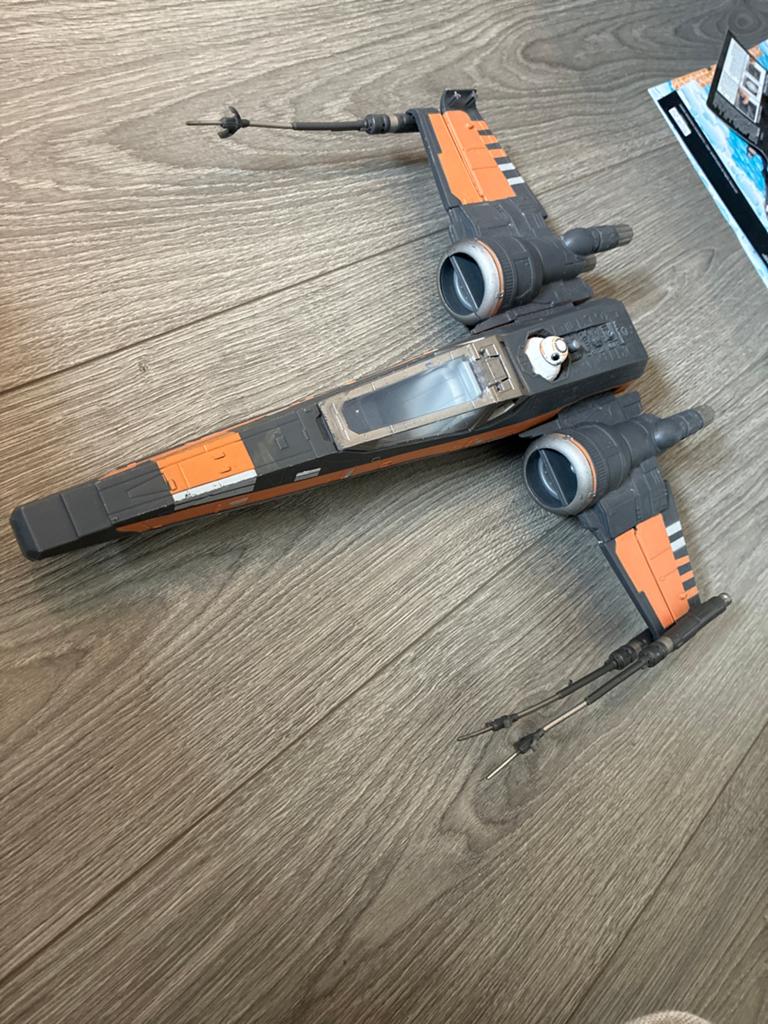 Hasbro Star Wars Poe Dameron X-Wing Fighter, Ophalen of Verzenden, Gebruikt