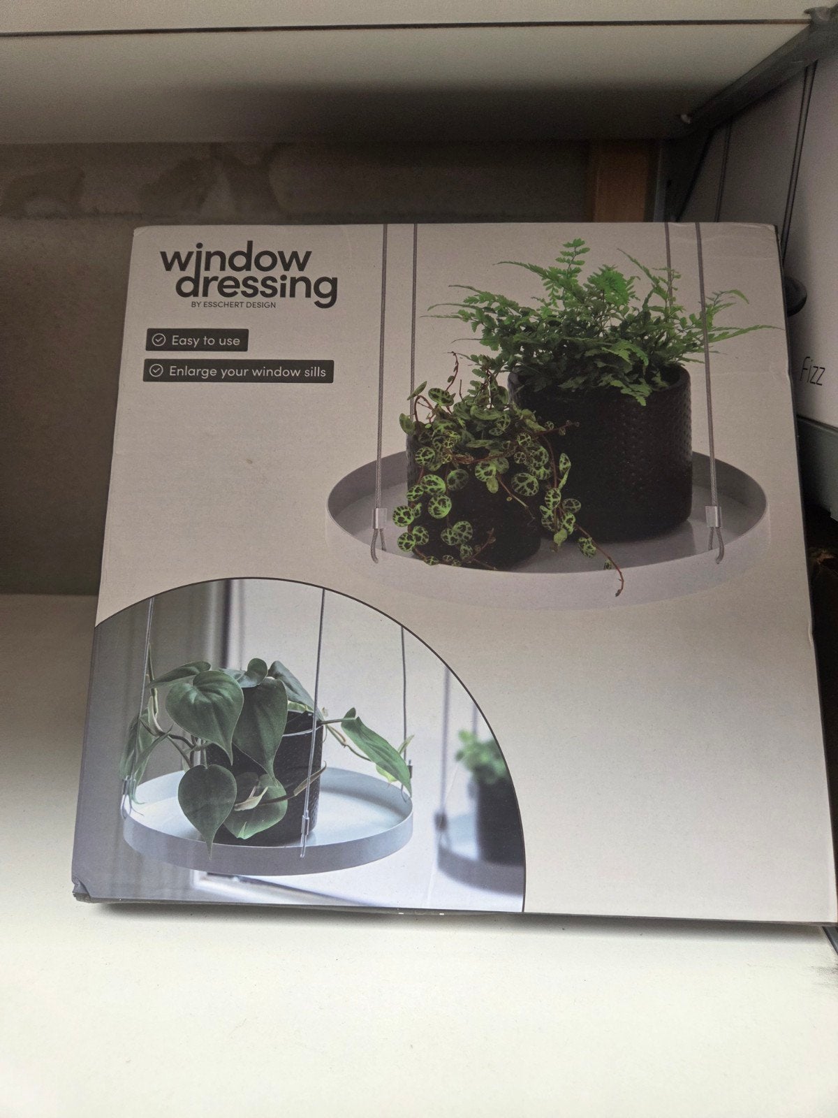 Window Dressing Plantenhouder - Wit Metaal, Binnen, Minder dan 60 cm, Rond, Nieuw