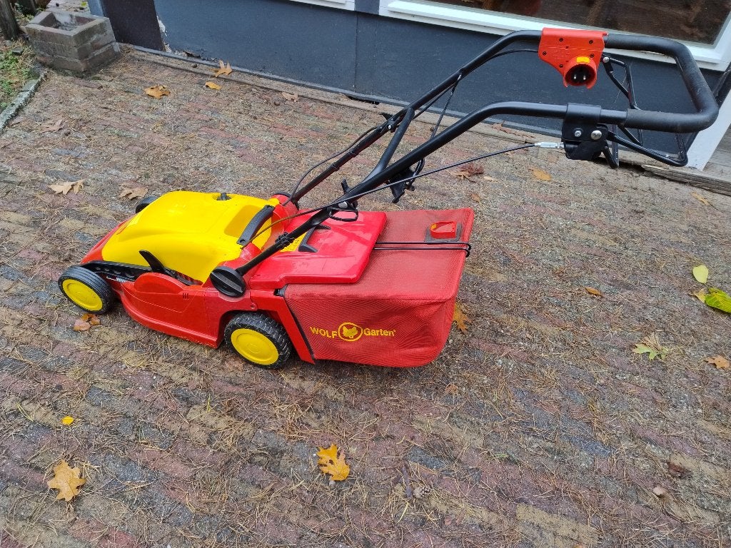 WOLF-Garten A 400 EA Grasmaaier 1700W 40cm, Tuin en Terras, Ophalen, Cirkelmaaier, Gebruikt, Elektrische grasmaaier