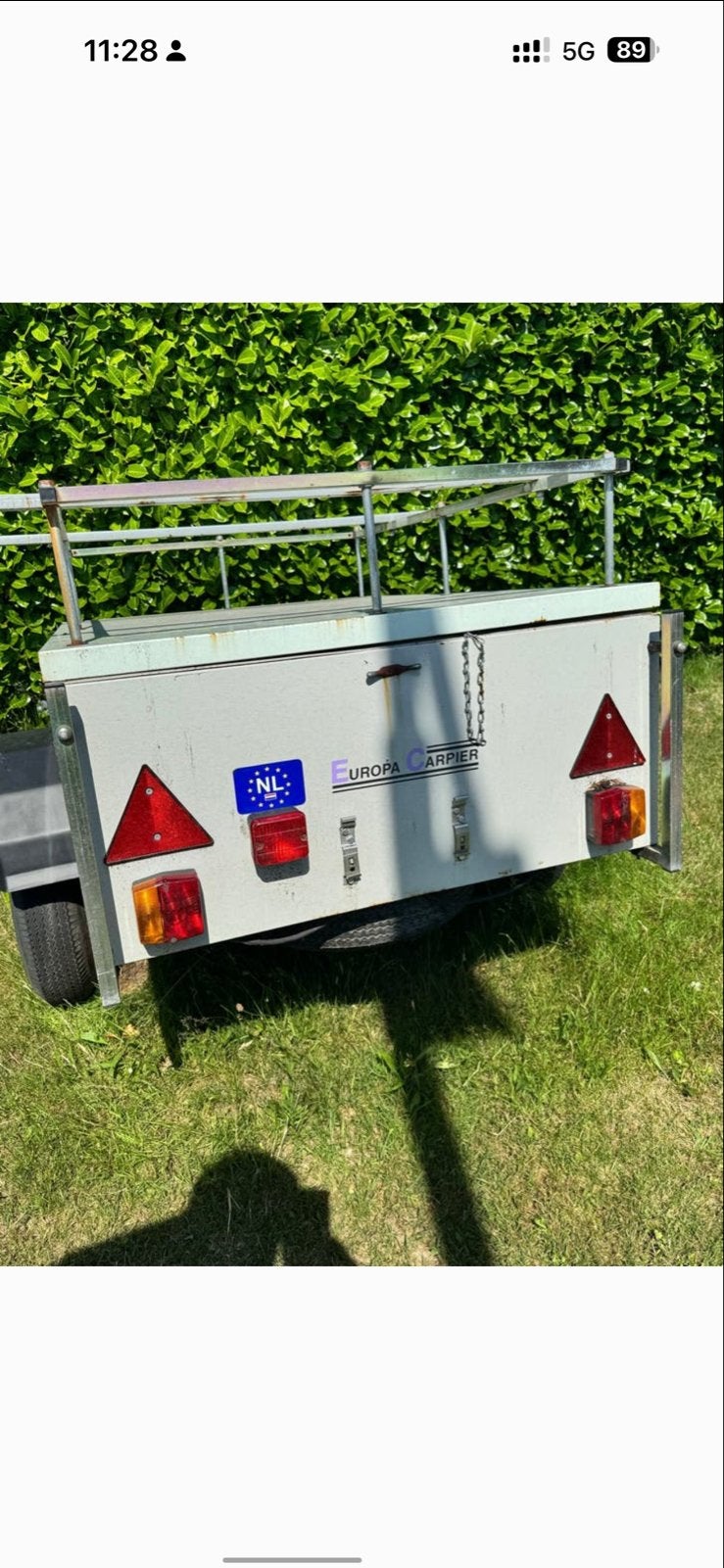 Stevige bagagewagen - Europa Carrier, Ophalen of Verzenden, Gebruikt