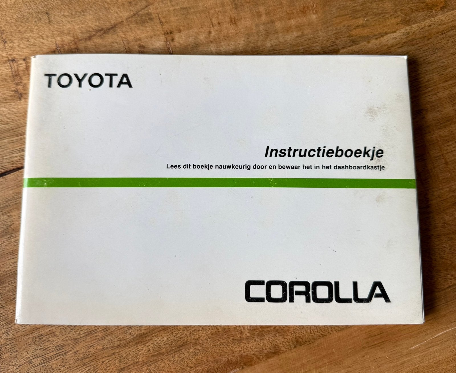 Handleiding Toyota Corolla 1987 hatchback liftback sedan, Ophalen of Verzenden
