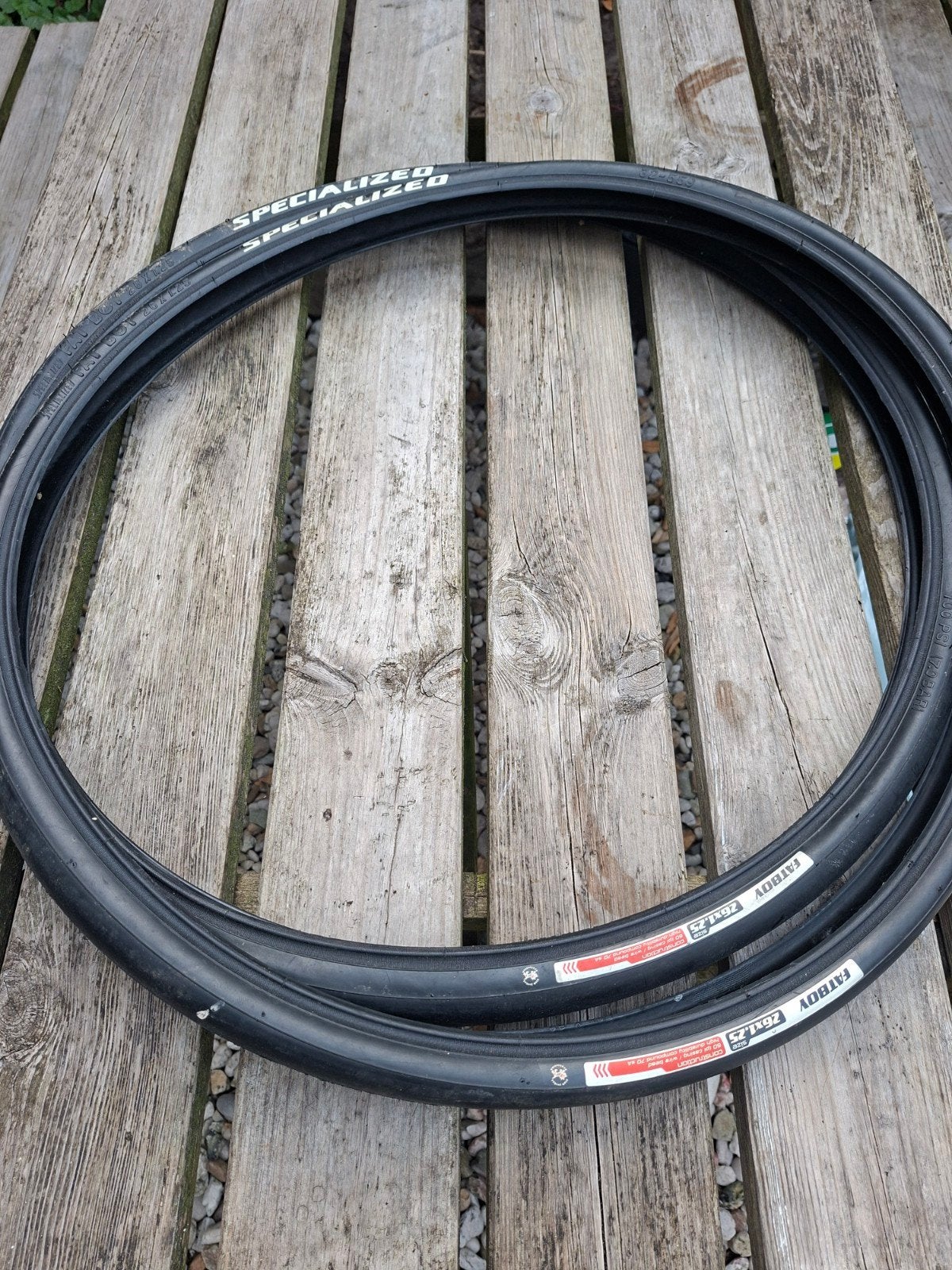 26" banden -slicks- ongebruikt SPECIALIZED, Specialized, Band, Kinderfiets, Ophalen of Verzenden
