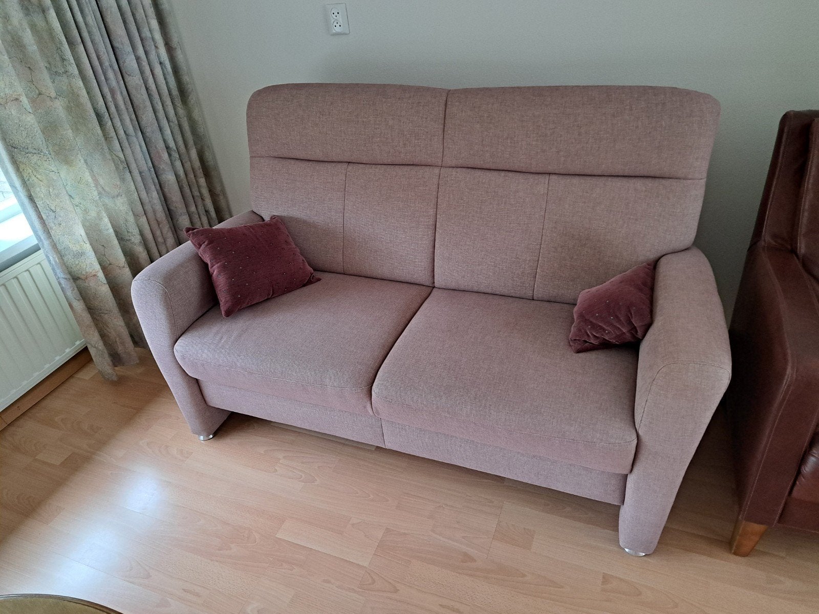 Comfortabele 2-zitsbank in goede staat, Huis en Inrichting, Ophalen, Gebruikt, 150 tot 200 cm, Tweepersoons