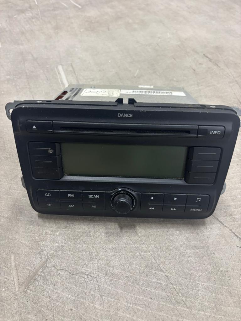Skoda Dance 5J0035161A autoradio CD/FM, Ophalen of Verzenden, Gebruikt