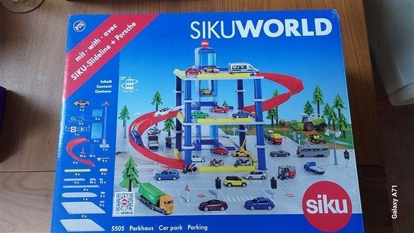 Siku World 5505 Parkeergarage, Ophalen of Verzenden, Zo goed als nieuw, Bus of Vrachtwagen, SIKU