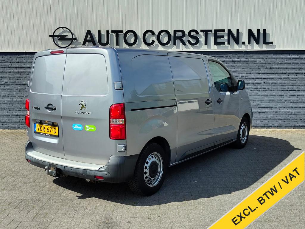 Peugeot Expert 1.5HDI 100 3-Persoons Trekhaak Navi Euro 6 Ai, Voorwielaandrijving, Gebruikt, 4 cilinders, Leder en Stof