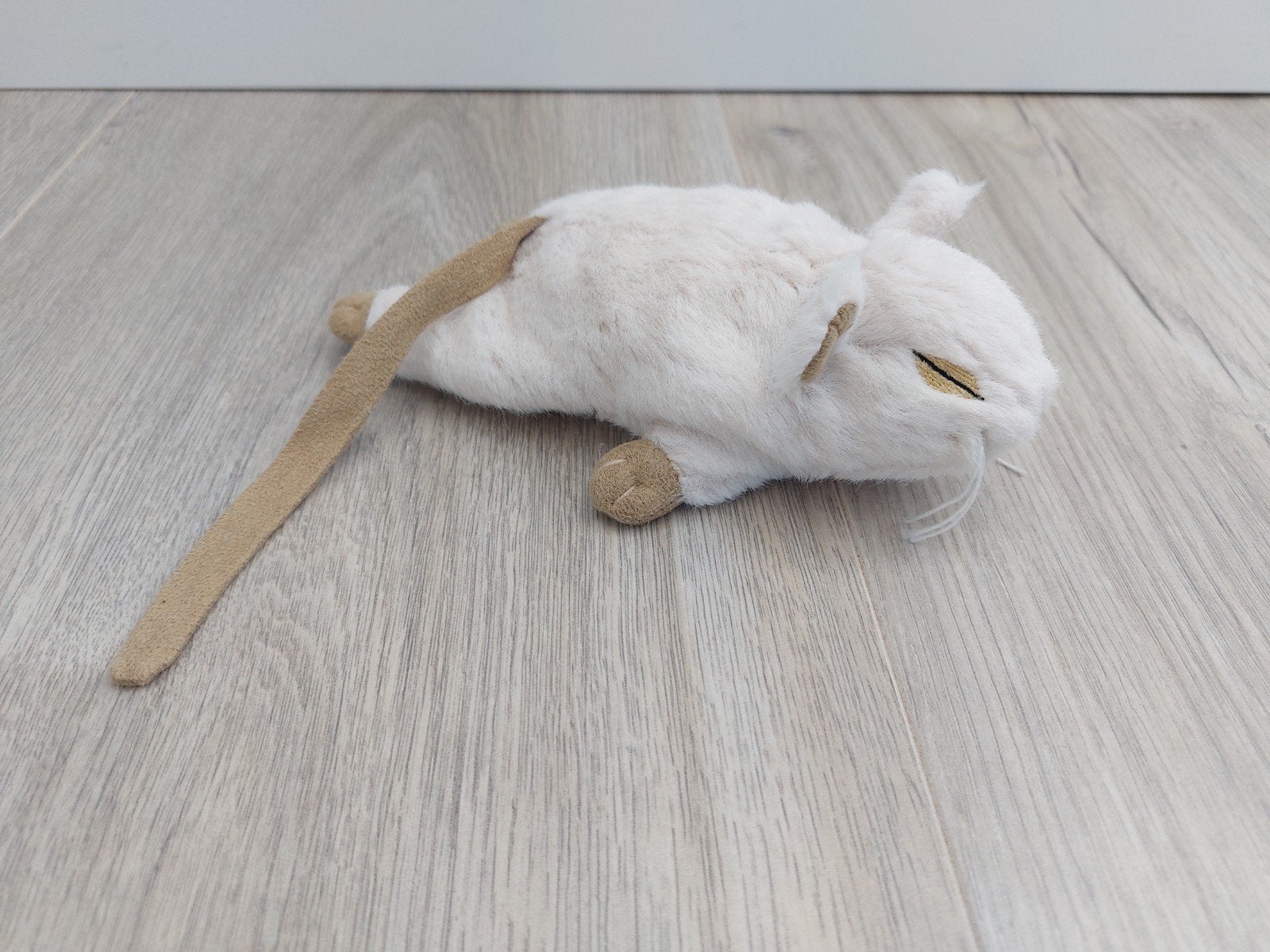 Knuffel nobby muis rat wit K9217, Kinderen en Baby's, Speelgoed | Knuffels en Pluche, Ophalen of Verzenden, Zo goed als nieuw