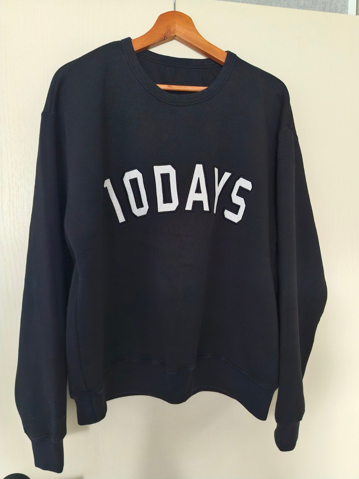 10DAYS SWEATER SWEATSHIRT zwart S stoer sober 10 days, Maat 38/40 (M), Zwart, 10days, Ophalen of Verzenden