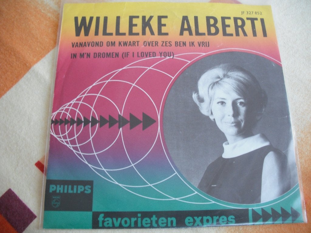 Willeke Alberti - Vanavond om kwart over zes ben ik vrij., Ophalen of Verzenden, Gebruikt, 12 inch, Levenslied of Smartlap