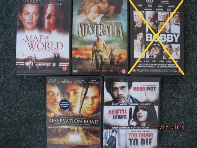 50D,5: map World-australia-reservation Road-too Young Die -, Engels, Nederlands, Ophalen of Verzenden, Zo goed als nieuw