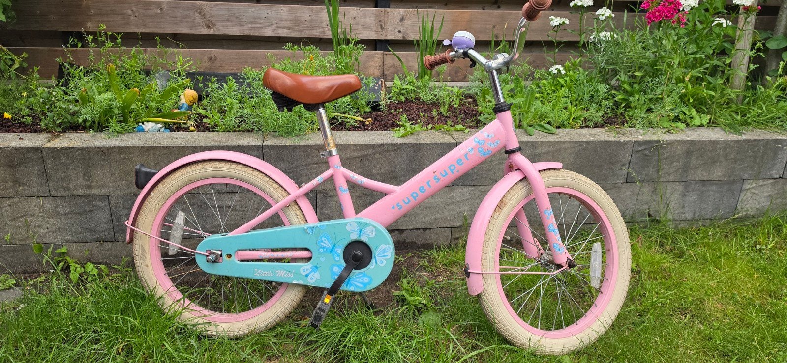 Superstar meisjesfiets 18 inch - Roze kinderfiets, Fietsen en Brommers, Fietsen | Kinderfietsjes, Ophalen, Gebruikt, 16 tot 20 inch