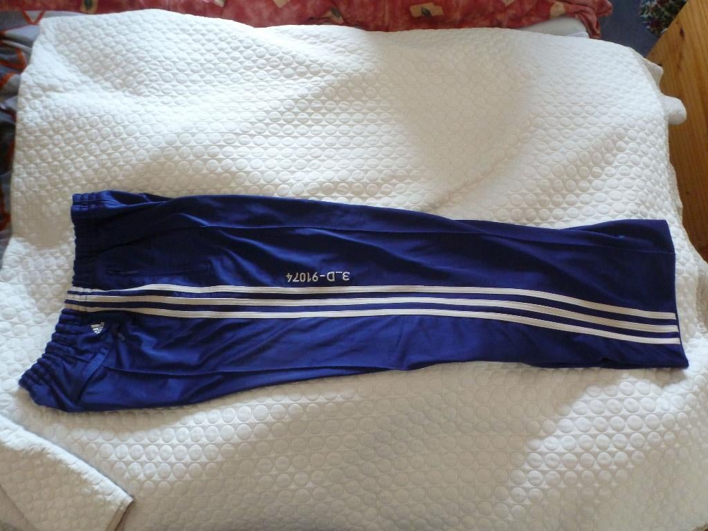 ADIDAS blauw paars SPECIAL EDITION L  -GRATIS zend, Maat 52/54 (L), Zo goed als nieuw, Algemeen, Verzenden