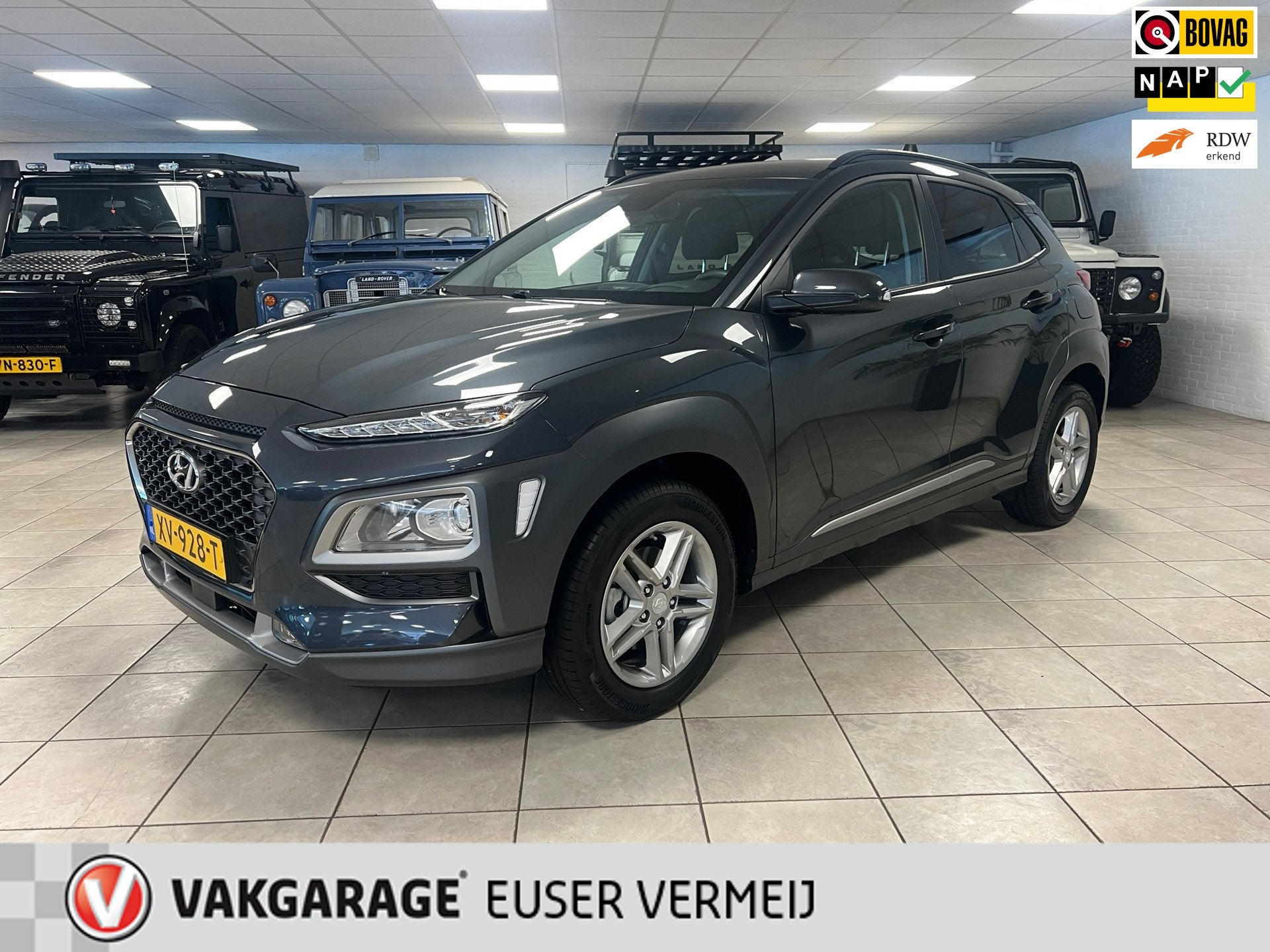Hyundai Kona 1.0 T-GDI Fashion Naviagtie, Climate controle,, Auto's, Voorwielaandrijving, Dealer onderhouden, Stof, Gebruikt