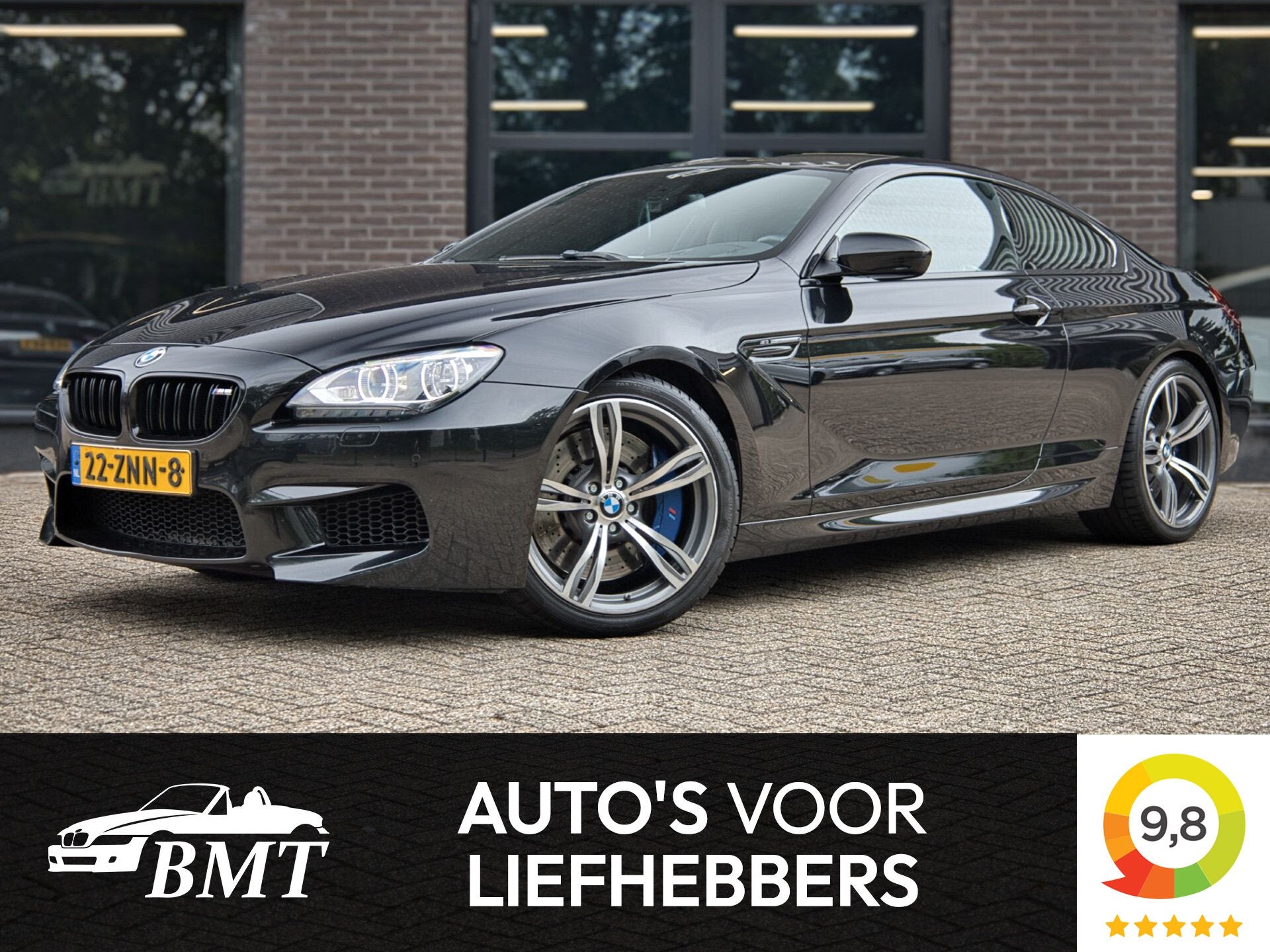 BMW M6 F13 / NAP / Head-Up / 20 inch (bj 2013, automaat), Automaat, Euro 5, Achterwielaandrijving, Gebruikt