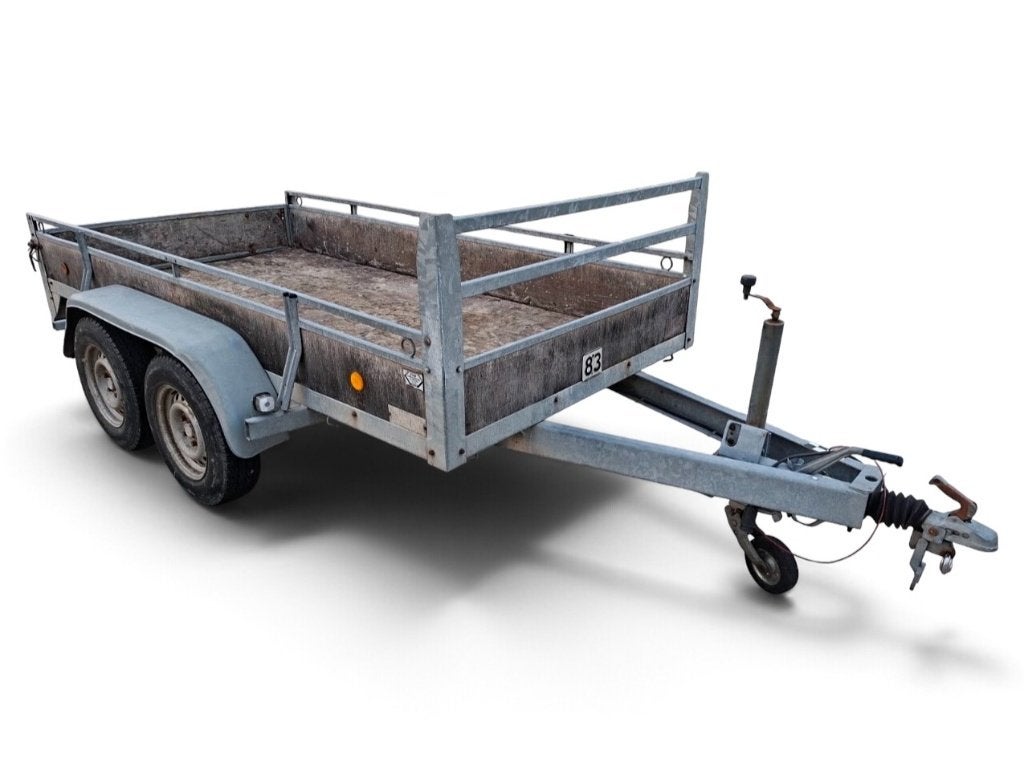 Henra tandemasser │300 x 150 (l x b) │2700 kg. bruto!, Ophalen, Gebruikt