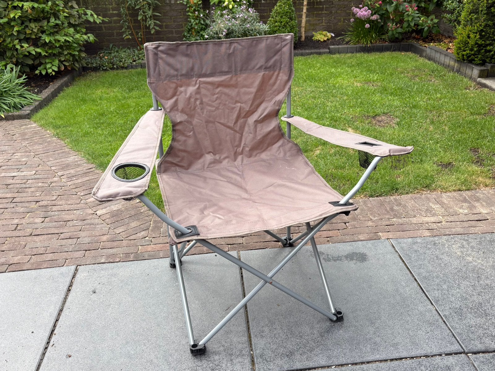 Strand / vis / campingstoeltjes set van 2, Ophalen of Verzenden, Zo goed als nieuw, Campingstoel