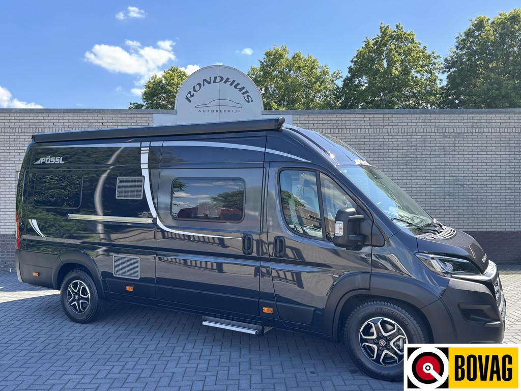 Pössl Roadcruiser 640 D-Line 160 pk 9-TRAPS AUTOMAAT Euro6, Caravans en Kamperen, Campers, Bedrijf, tot en met 3, Buscamper of Camperbus