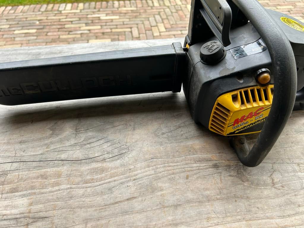 McCulloch MAC 335S AV kettingzaag, Ophalen, Gebruikt, Boomzaag
