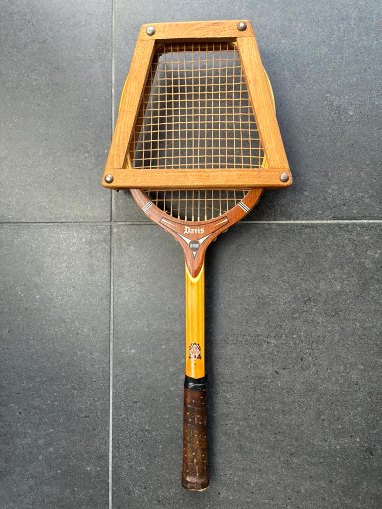 Vintage tennisracket Davis 1975-1983, Ophalen of Verzenden, Gebruikt, Racket, Overige merken