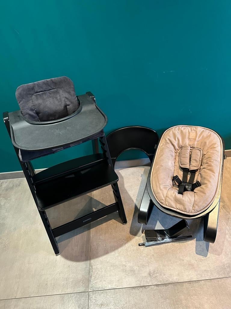 Kidsmill kinderstoel compleet set, Ophalen, Gebruikt, Meegroeistoel, Afneembaar eetblad