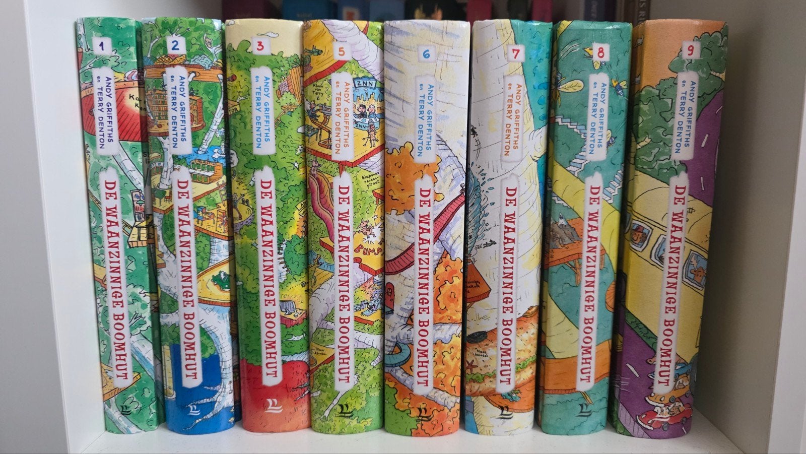 De Waanzinnige Boomhut serie (deel 1 t/m 9, excl. deel 4), Ophalen, Zo goed als nieuw, Andy Griffiths, Fictie