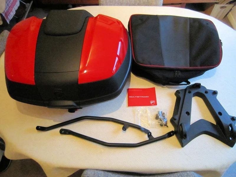 Originele topkoffer Ducati Multistrada, Motoren, Ophalen, Gebruikt