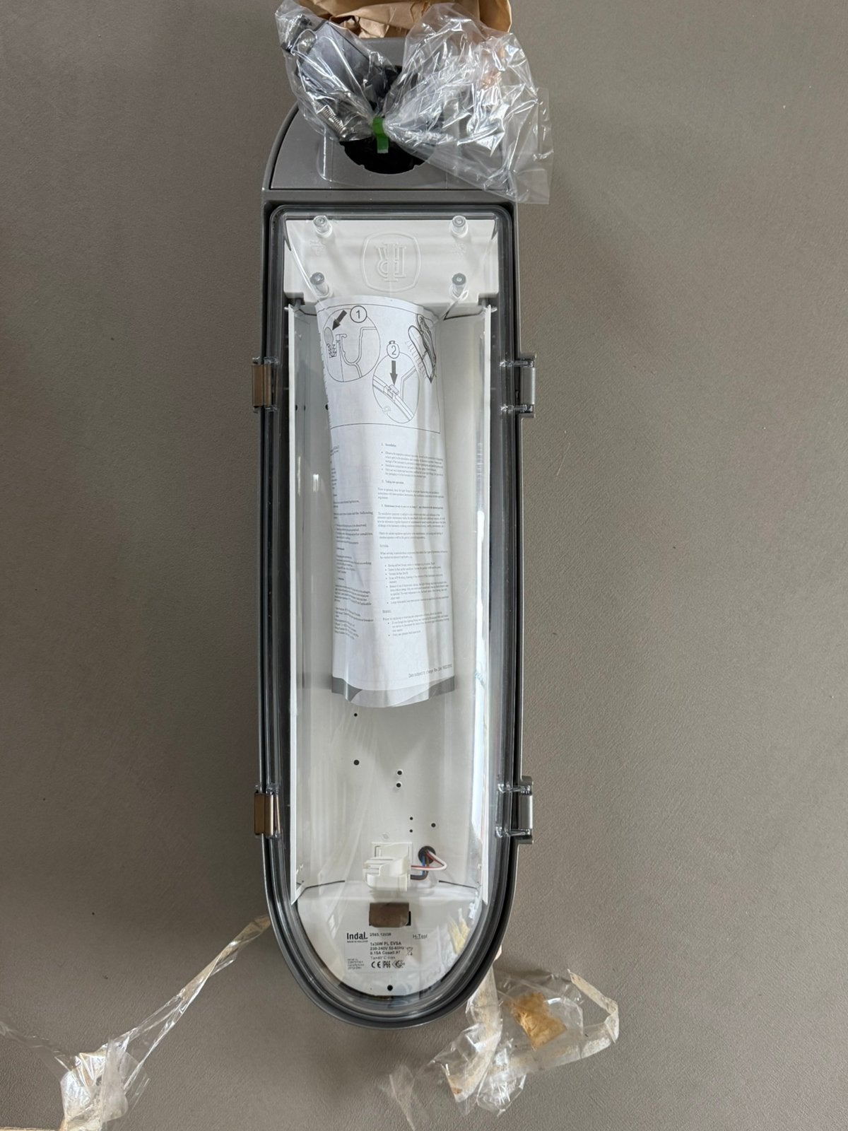 Indal 1x36W PL EVSA IP66 armatuur - Nieuw in doos, Ophalen of Verzenden, Nieuw