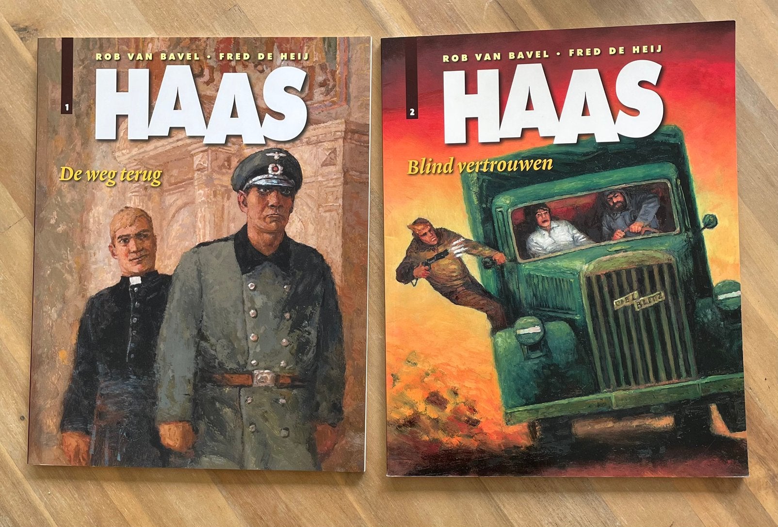 Haas delen 1 en 2, Meerdere stripboeken, Ophalen of Verzenden, Zo goed als nieuw