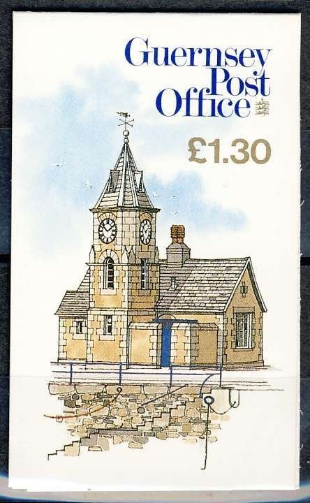 Guernsey postzegelboekje 27 1987 postfris, Ophalen of Verzenden, Postfris
