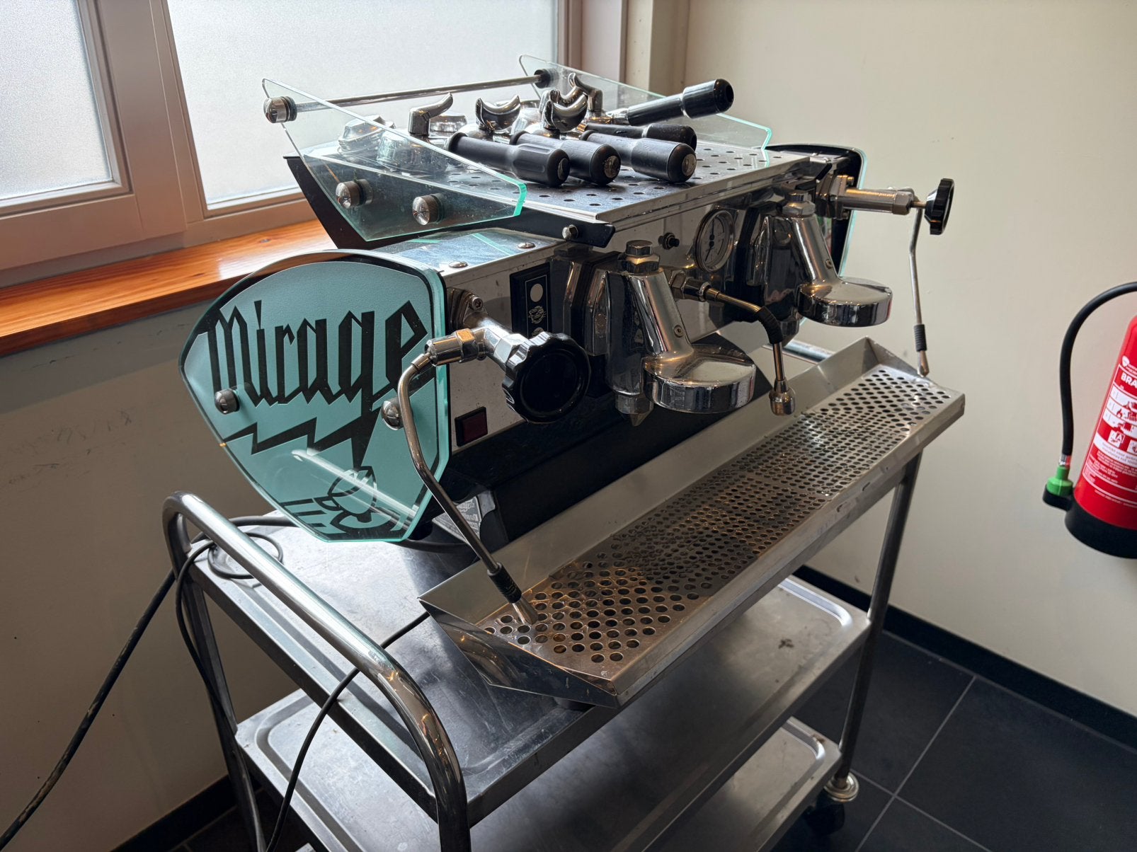 Kees van der Westen Mirage 2 piston, Gebruikt, 10 kopjes of meer, Koffiemachine, Koffiebonen