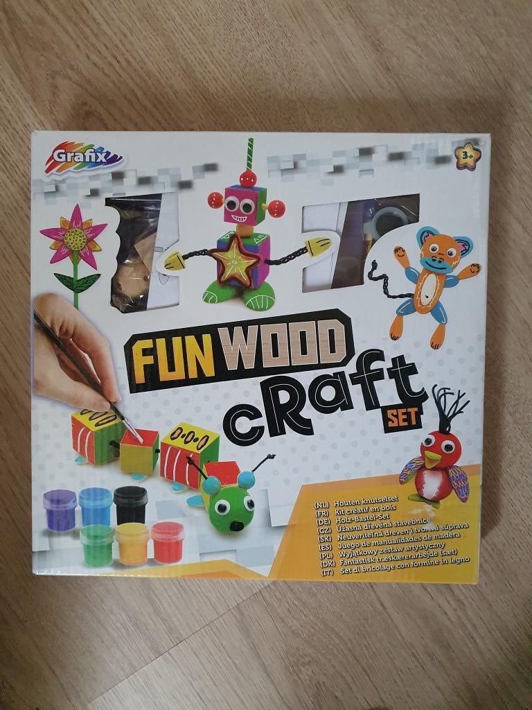 funwood craft   (d30, Hobby en Vrije tijd, Knutselen, Nieuw, Knutselwerk, Ophalen of Verzenden