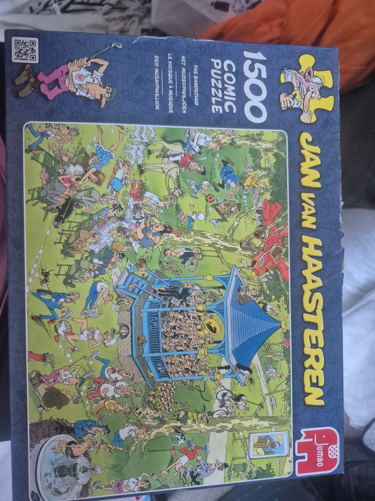 jan van Haasteren puzzel, Ophalen, 500 t/m 1500 stukjes, Zo goed als nieuw, Legpuzzel