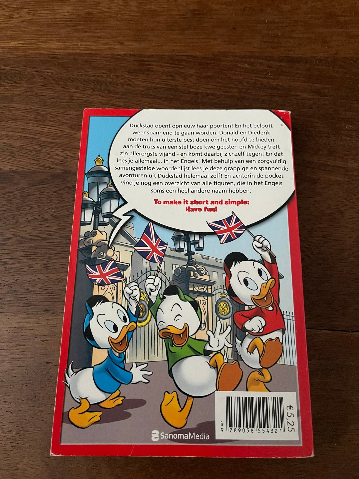 Donald Duck Pocketbook - Engelse Editie, Eén stripboek, Ophalen of Verzenden, Gelezen