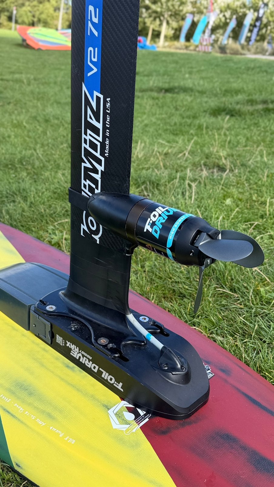 Demo Max High Power Foildrive v2 garantie extra batterij, Ophalen, Foildrive, Zo goed als nieuw, Wingsurf-wing