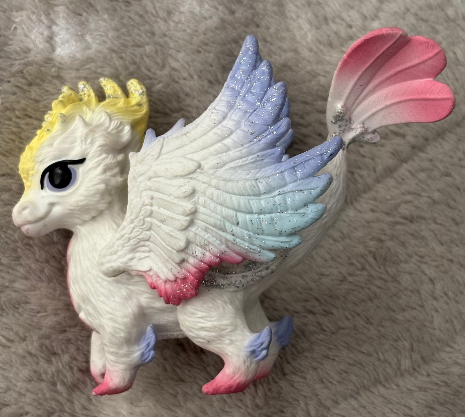 Schleich Bayala #70825: Regenboog Baby Draak #2. Nieuw!, Ophalen of Verzenden, Nieuw, Paard, Beeldje of Figuurtje