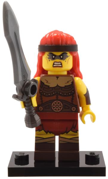 (GESEALD) Lego 71045 Fierce Barbarian Minifigure Series 25, Ophalen of Verzenden, Nieuw, Complete set, Lego