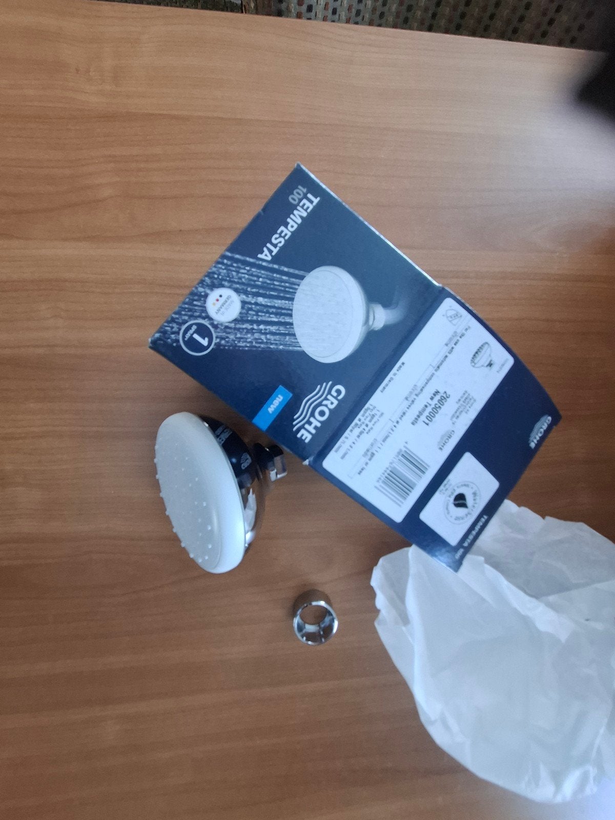 16 x Grohe New Tempesta 100 Douchekop Chroom, Ophalen of Verzenden, Nieuw, Chroom, Douche